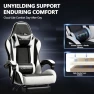 Thumbnail Gaming Chair with Footrest, Ergonomic Reclining, Lumbar Support & Massage, High Back Racing Style, Adjustable Headrest,... — Smart Chairs, Mr IRONSTONE
