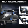 Thumbnail Gaming Chair with Footrest, Ergonomic Reclining, Lumbar Support & Massage, High Back Racing Style, Adjustable Headrest,... — Smart Chairs, Mr IRONSTONE