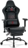 Thumbnail Gaming Chair with Footrest, Massage Lumbar Support — Massage Chairs, Morkprism