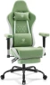Thumbnail Gaming Chair with Footrest, Massage Lumbar Support — Massage Chairs, Morkprism