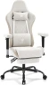 Thumbnail Gaming Chair with Footrest, Massage Lumbar Support — Massage Chairs, Morkprism