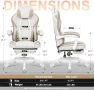 Thumbnail Gaming Chair with Footrest — Smart Chairs, Misolant