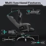 Thumbnail Gaming Chair with Headrest and Massage Lumbar Support — Smart Chairs, Yaheetech