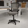 Thumbnail High-Back Swivel Office Chair with Adjustable Lumbar Support and Seat Height, Ergonomic Mesh Desk Chair with Flip-Up... — Smart Chairs, Flash Furniture