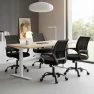 Thumbnail Home Office Chair - Ergonomic Mid Back Mesh Desk Chair with Lumbar Support & Rocking Mode — Smart Chairs, DUMOS