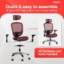 Thumbnail Ergonomic Task Chair with Mesh Back — Smart Chairs, STAPLES