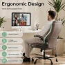 Thumbnail Leather Office Chair with Adjustable Lumbar Support — Smart Chairs, MALOL
