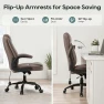 Thumbnail Leather Office Chair with Adjustable Lumbar Support — Smart Chairs, MALOL