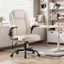 Thumbnail Leather Office Chair with Adjustable Lumbar Support — Smart Chairs, MALOL