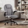 Thumbnail Leather Office Chair with Adjustable Lumbar Support — Smart Chairs, MALOL