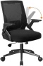 Thumbnail Office Chair with Flip-up Armrests, Ergonomic Computer Desk Chair with Adaptive Lumbar Support & Breathable Mesh — Smart Chairs, COMHOMA