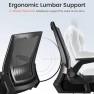 Thumbnail Office Chair with Flip-up Armrests, Ergonomic Computer Desk Chair with Adaptive Lumbar Support & Breathable Mesh — Smart Chairs, COMHOMA