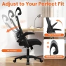 Thumbnail Office Desk Chair with Ergonomic Headrest and Lumbar Support — Smart Chairs, NEO CHAIR