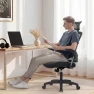 Thumbnail Office Desk Chair with Ergonomic Headrest and Lumbar Support — Smart Chairs, NEO CHAIR
