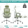 Thumbnail Office Desk Chair with Footrest Ergonomic Gaming Chair — Smart Chairs, DUMOS