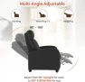 Thumbnail Recliner Sofa Massage Chair with Lumbar Support and Padded Backrest — Massage Chairs, FDW