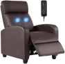 Thumbnail Recliner Sofa Massage Chair with Lumbar Support and Padded Backrest — Massage Chairs, FDW