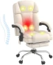 Thumbnail 6-Point Massage Office Chair with Heat, Ergonomic Reclining Desk Chair with Footrest, PU Leather Executive Chairs for... — Massage Chairs, HOMREST