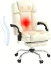 Thumbnail 6-Point Massage Office Chair with Heat, Ergonomic Reclining Desk Chair with Footrest, PU Leather Executive Chairs for... — Massage Chairs, HOMREST