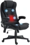 Thumbnail 6 Point Vibrating Massage Office Chair with Heat — Massage Chairs, HOMCOM
