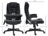 Thumbnail 6 Point Vibrating Massage Office Chair with Heat — Massage Chairs, HOMCOM