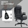 Thumbnail 6 Point Vibrating Massage Office Chair with Heat — Massage Chairs, HOMCOM