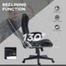 Thumbnail 6 Point Vibrating Massage Office Chair with Heat — Massage Chairs, HOMCOM