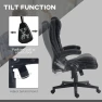Thumbnail 6 Point Vibrating Massage Office Chair with Heat — Massage Chairs, HOMCOM
