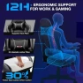 Thumbnail 7-Point Massage Gaming Chair with Footrest — Smart Chairs, Douxlife