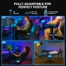 Thumbnail 7-Point Massage Gaming Chair with Footrest — Smart Chairs, Douxlife