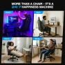 Thumbnail 7-Point Massage Gaming Chair with Footrest — Smart Chairs, Douxlife