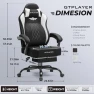 Thumbnail Big and Tall Gaming Chair with Footrest — Smart Chairs, GTPLAYER