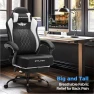 Thumbnail Big and Tall Gaming Chair with Footrest — Smart Chairs, GTPLAYER