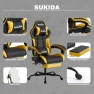 Thumbnail Ergonomic Video Gamer Chair — Massage Chairs, SUKIDA