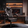 Thumbnail Fabric Gaming Chair with Footrest — Smart Chairs, Dowinx
