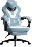 Thumbnail Fabric Gaming Chair with Footrest — Smart Chairs, Dowinx