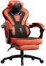Thumbnail Fabric Gaming Chair with Footrest — Smart Chairs, Dowinx