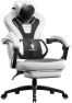 Thumbnail Fabric Gaming Chair with Footrest — Smart Chairs, Dowinx