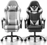 Thumbnail Gaming Chair with Footrest and Lumbar Support — Smart Chairs, Ray Bear