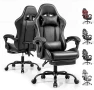 Thumbnail Gaming Chair with Footrest and Lumbar Support — Smart Chairs, Ray Bear
