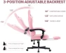 Thumbnail Gaming Chair with Footrest, Ergonomic High Back Computer Chair — Smart Chairs, Mistpeople