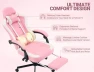 Thumbnail Gaming Chair with Footrest, Ergonomic High Back Computer Chair — Smart Chairs, Mistpeople