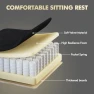 Thumbnail Gaming Chair with Footrest Massage Lumbar Cushion — Smart Chairs, Generic