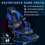 Thumbnail Gaming Chair with Footrest — Massage Chairs, ECOTOUGE