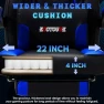 Thumbnail Gaming Chair with Footrest — Massage Chairs, ECOTOUGE