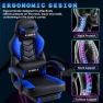 Thumbnail Gaming Chair with Footrest — Massage Chairs, ECOTOUGE