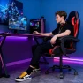 Thumbnail Gaming Chair with Headrest and Lumbar Support — Smart Chairs, Visit the OS MOTOR Store
