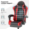 Thumbnail Gaming Chair with Headrest and Lumbar Support — Smart Chairs, Visit the OS MOTOR Store