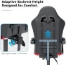 Thumbnail Gaming Chair with Headrest and Lumbar Support — Smart Chairs, Visit the OS MOTOR Store