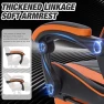 Thumbnail Gaming Chair with Massage and Footrest — Smart Chairs, Generic